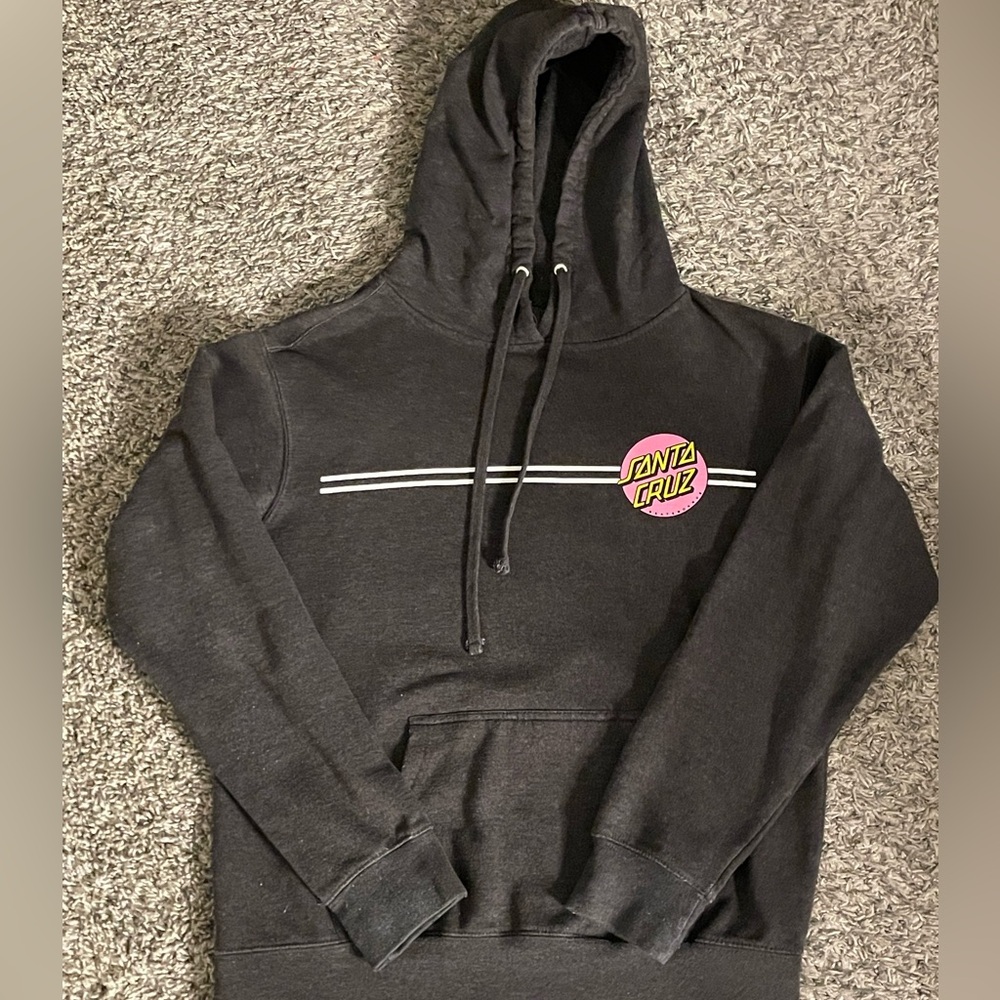 Santa Cruz Pink Dot Pullover Sweatshirt